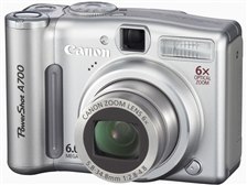 Canon PowerShot A700◇ニッケル水素電池・SDカード付き Canon
