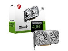 MSI GeForce RTX 4060 VENTUS 2X WHITE 8G OC (GeForce RTX 4060 8GB