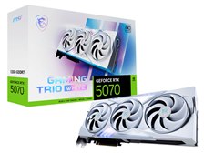 MSI GeForce RTX 5070 12G GAMING TRIO OC WHITE [PCIExp 12GB] 価格