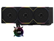 LIAN LI HydroShift II LCD-C 360TL LL-HS2-LCD-360TL-BK [ブラック