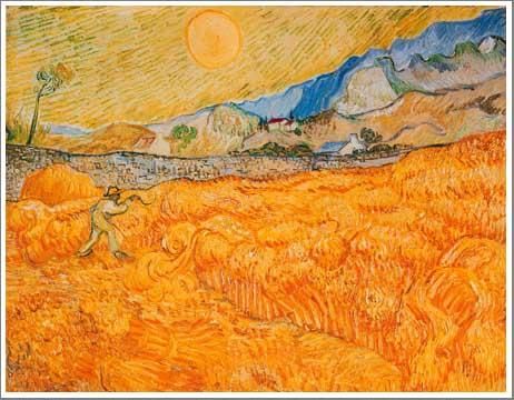 ゴッホ【収穫】 - 手描き 絵画（油絵複製画）販売のアート名画館