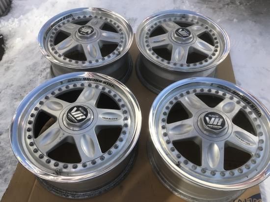 ボルクレーシング グループC 6.5Jx15 +44 PCD100 4本セット売約済み