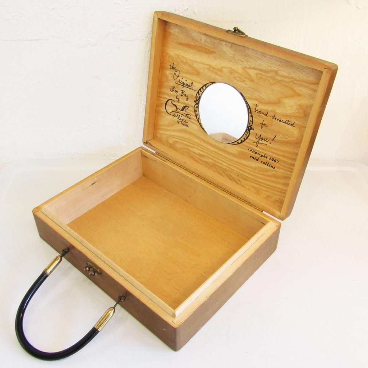 ☆Vintage 1960's Enid Collins Cats Box Bag