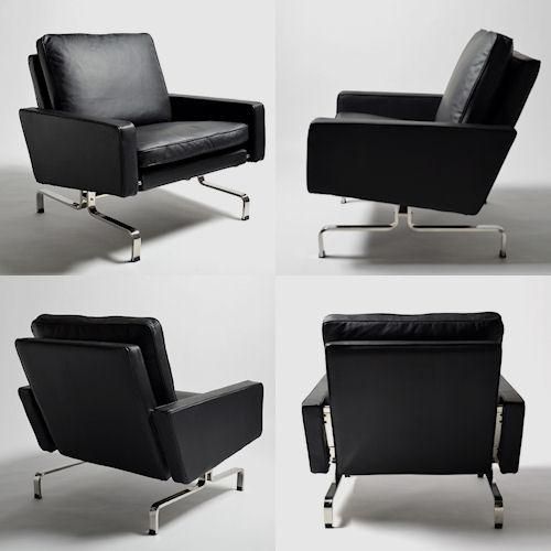 ポール・ケアホルム/PK31プレミアム1Pソファ【フルアニリンレザー