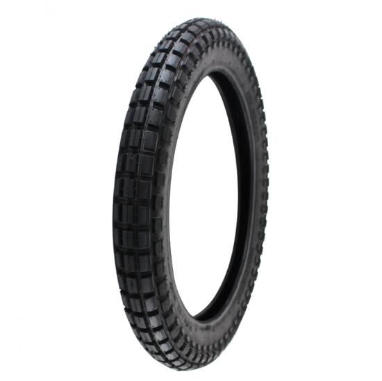 VEE RUBBER製 3.00-17 TT ビンテージタイヤ / ブロックタイヤ ハンター