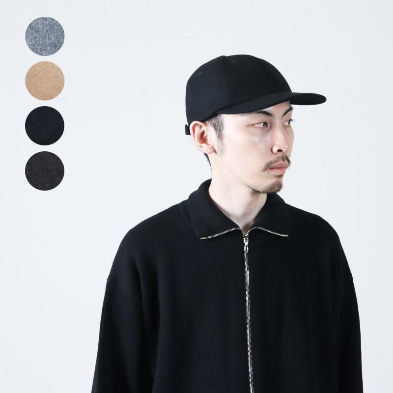 KIJIMA TAKAYUKI (キジマタカユキ) MELTON 6PANEL CAP / メルトン6