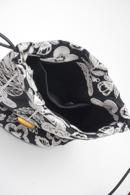 mina perhonen canele pochette -swing garden- - ミナペルホネン正規