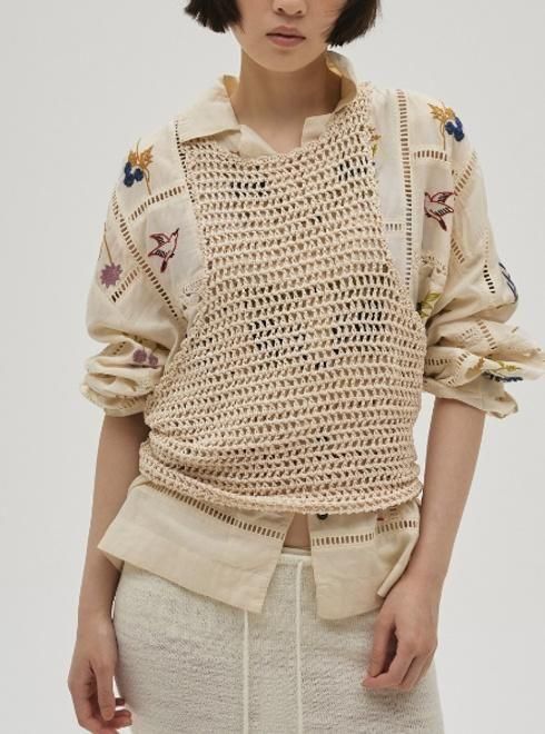 TODAYFUL (トゥデイフル）Embroidery Patchwork Shirts☆ 26春夏予約