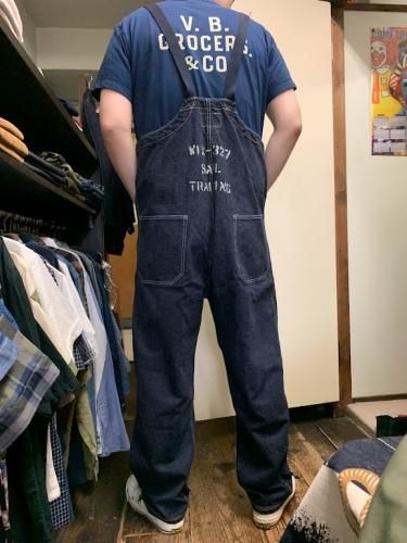 コリンボ OLD MIDSHIPMEN`S BIB OVERALL 12オンスデニム カスタム - TRAVIS