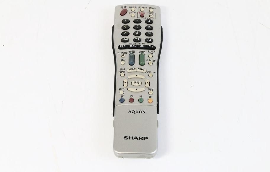 GA716WJSA｜シャープ テレビリモコン GA716WJSA【中古品】｜中古品