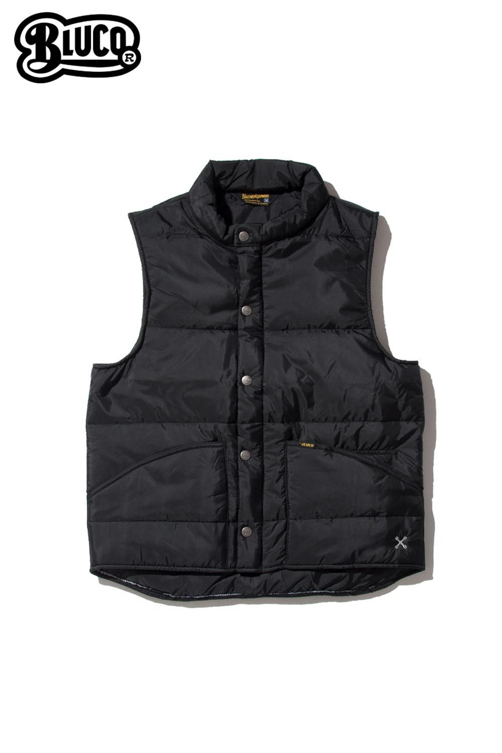 BLUCO(ブルコ) ナイロンベスト NYLON WORK VEST OL-059 通販正規取扱