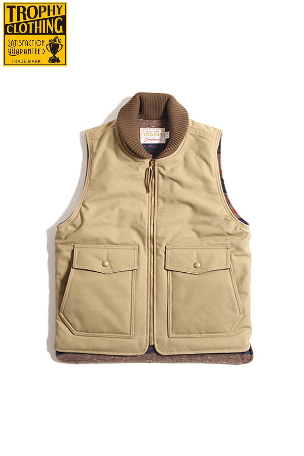 TROPHY CLOTHING(トロフィークロージング) ストームベスト OILED DUCK