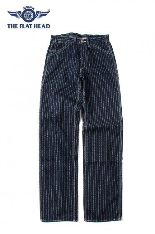 THE FLAT HEAD(フラットヘッド)ウォバッシュペインターパンツ WABASH