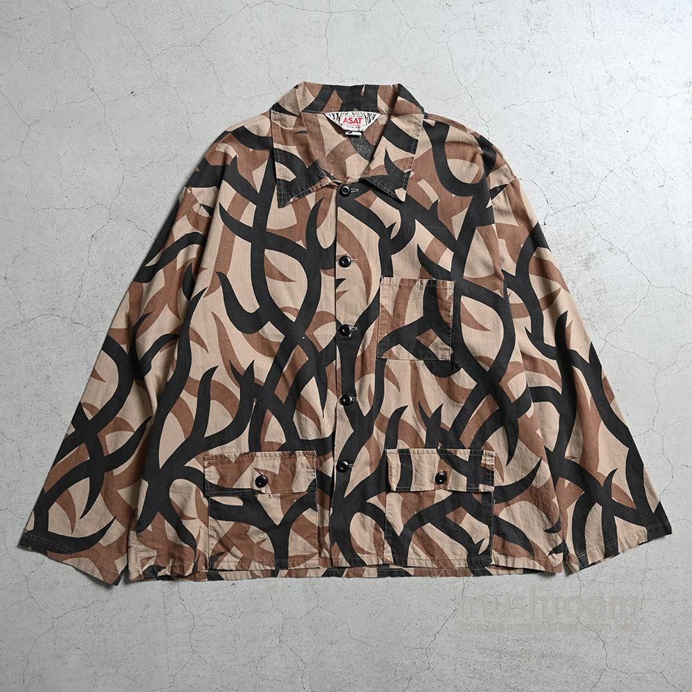 ASAT TRIBAL PATTERN CAMOUFLAGE JACKET（3X-LARGE） - 古着屋