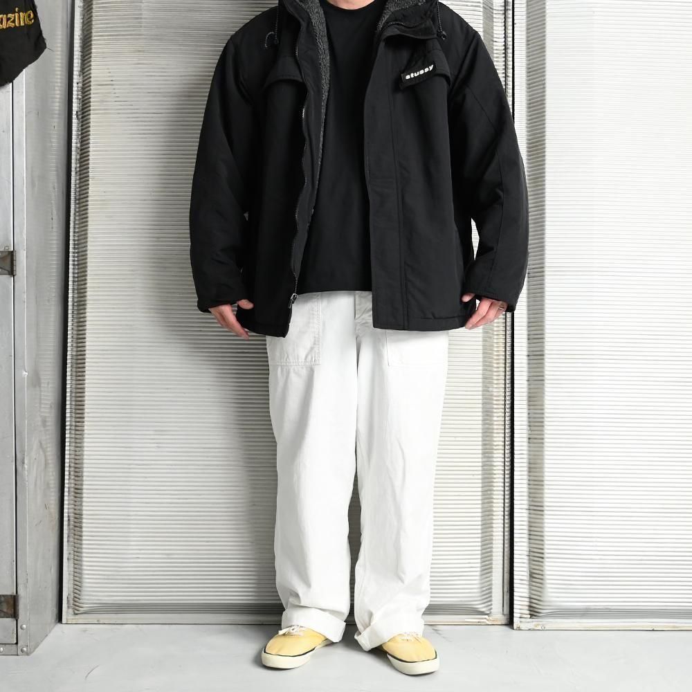 OLD STUSSY NYLON×BOA JACKET with HOODY（Around 1990'S/GOOD