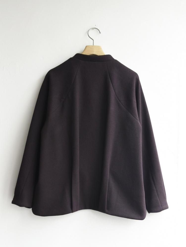 Boucle Knit Jacket NAVY.WO ネイビーウォ公式オンライン通販サイト