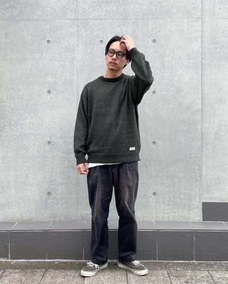 WACKO MARIA (ワコマリア) MOHAIR CREW NECK SWEATER ( TYPE-1
