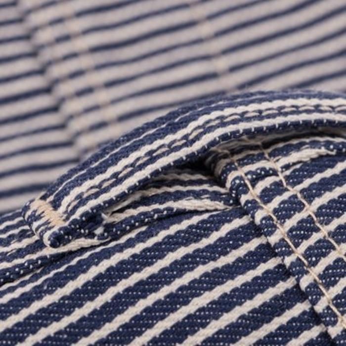 IRON HEART【アイアンハート】(807)ヒッコリーストライプ ダブルニー