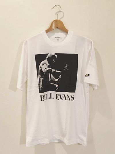 WATERFALL × 内山繁 × Bill Evans 限定コラボレートTシャツ (white