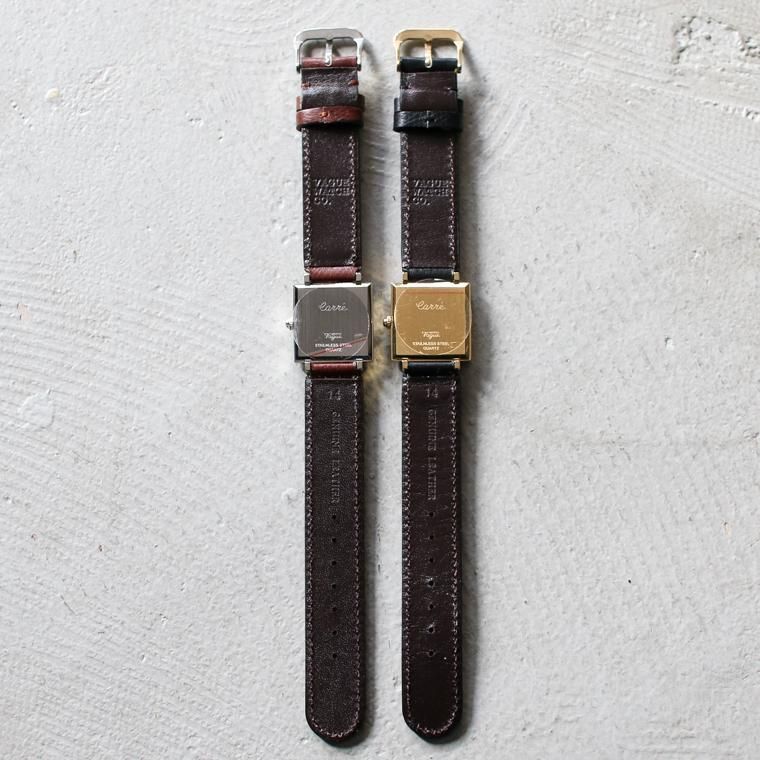 ヴァーグウォッチ VAGUE WATCH Co. カレピース Carré Pièce レザー