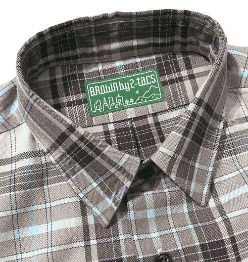 Regular collar（レギュラーカラー） - BROWN by 2-tacs（ブラウンバイ