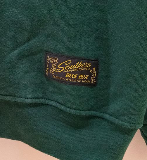 ブルーブルー SOUTHERN MFG CO. BLUEBLUE PROPERTY OF BLUE スウェット