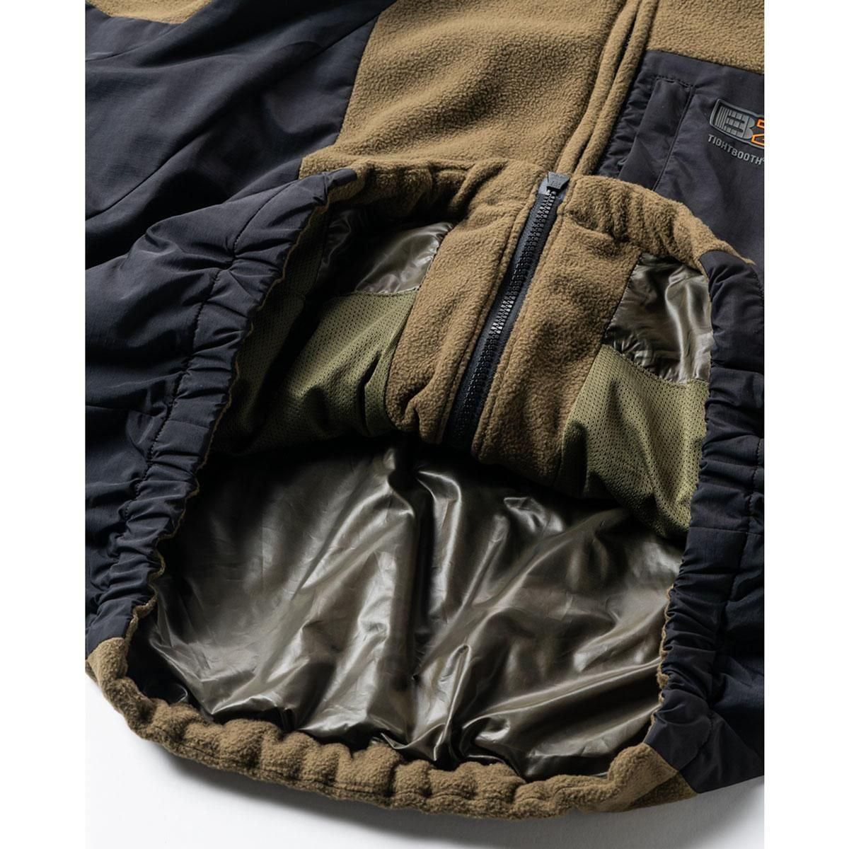 NYLON PANEL FLEECE JKT (TIGHTBOOTH x 紅桜) - SHRED