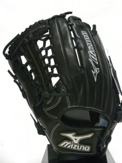 ○USA MizunoミズノMVP Prime 黒○硬式野球外野手用グラブ○左投