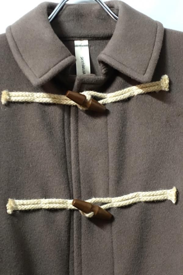 SHINYAKOZUKA(シンヤコズカ)/DUFFLE JK WITH NO BIJOU/MOCHA 通販