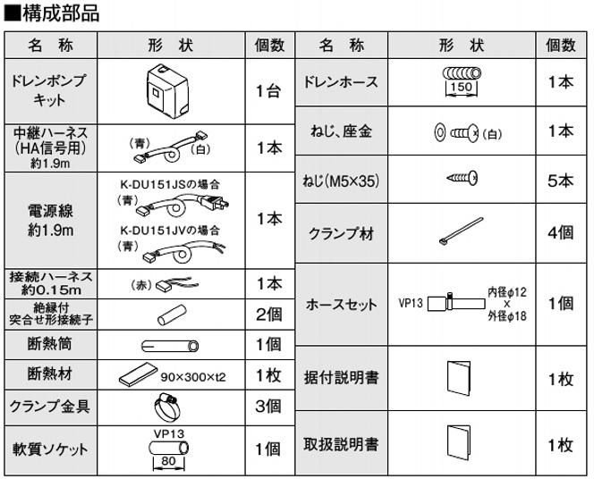 ドレンアップキット/ドレンポンプキット 空調関連部材 オーケー器材