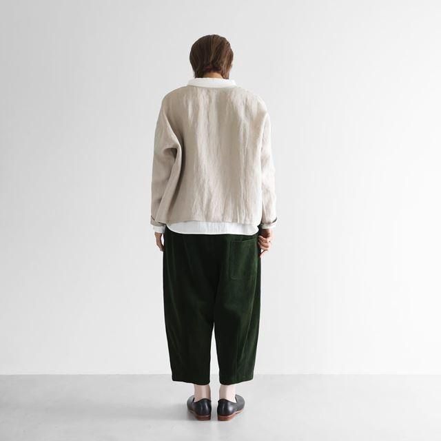 HUIS ハウス シャトルコーデュロイバルーンパンツ（太畝・エバー