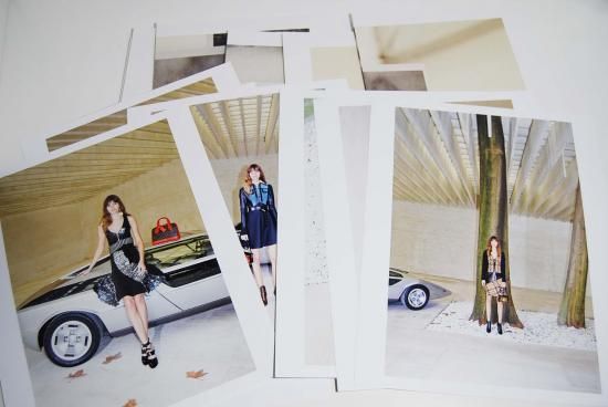 I JUST ARRIVED IN PARIS Juergen Teller Nicolas Ghesquiere LOUIS