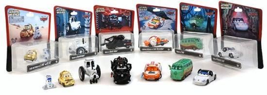 STARWARS WEEKENDで限定発売されたカーズとコラボミニカー