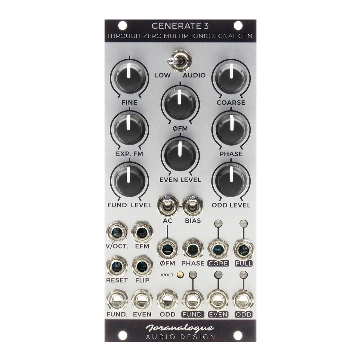 Joranalogue | Generate 3 | ユーロラック・モジュラーシンセ | Five G