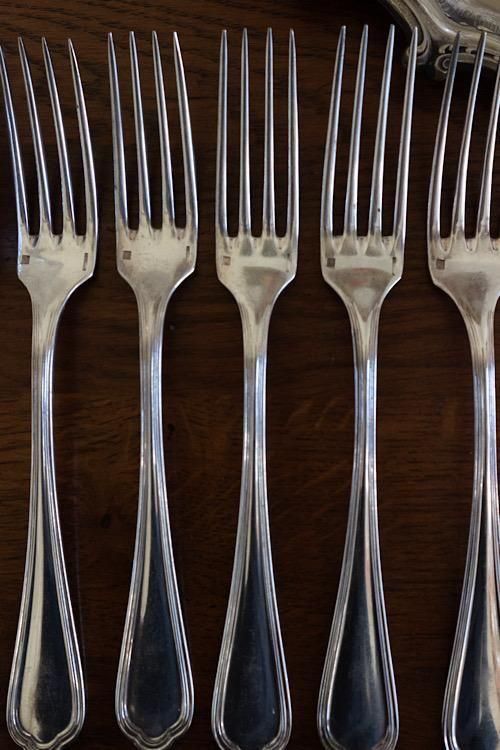 Christofle スプーン＆フォーク | フランスアンティーク antiques ruan