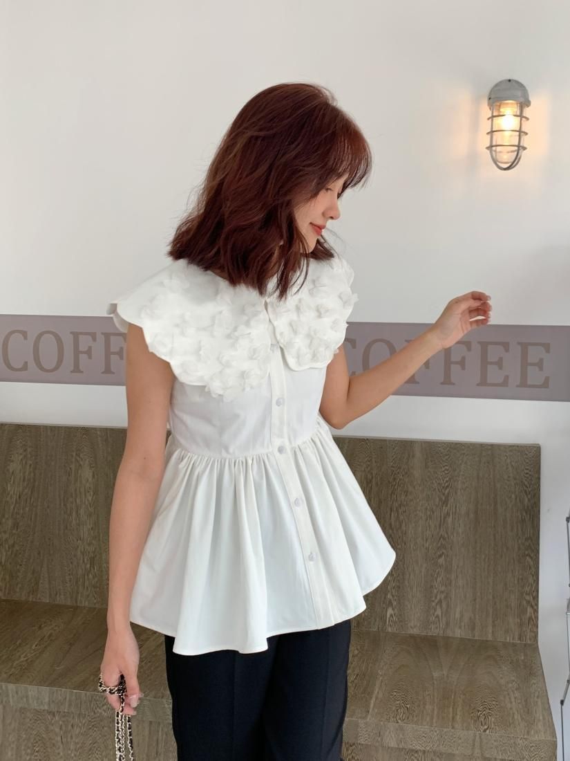 美人百花掲載 LILIY FLOWER FRILL TOPS - BIRTHDAY BASH
