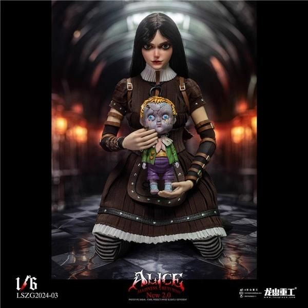 予約 送料無料 1/6 龍山重工 LSZG2024-03A 豪華版 アリス マッドネス