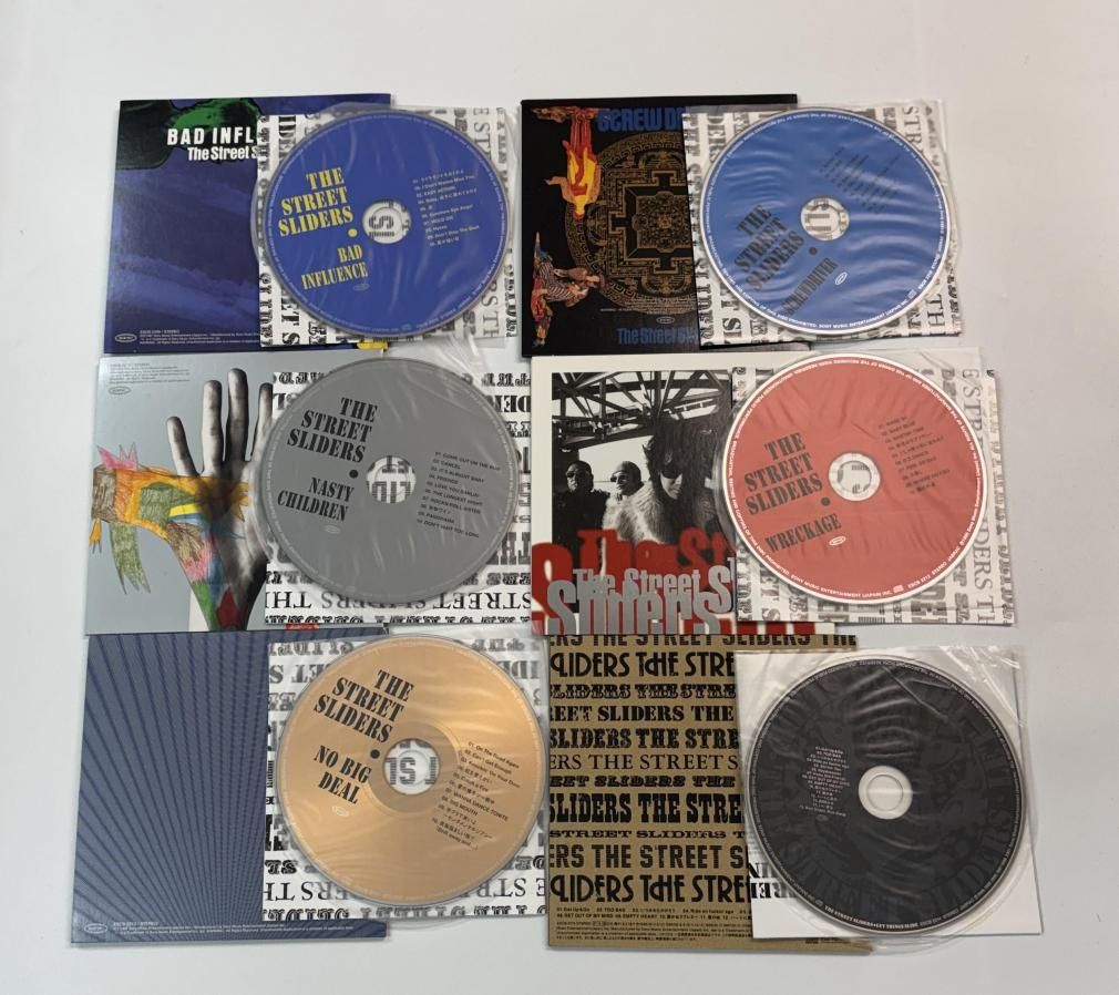 ストリートスライダーズ 限定CD BOX THE STREET SLIDERS ROX IN THE