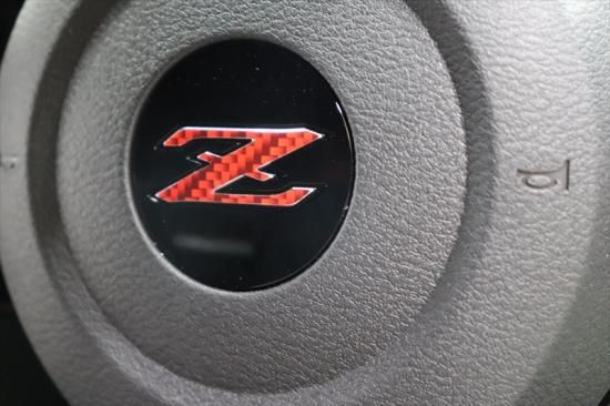 フェアレディZ RZ34 ステアリングエンブレムラッピング【※通販不可