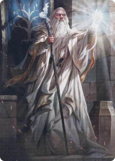 指輪物語 Mtg 白のガンダルフ ポスター 指輪物語 Mtg 白のガンダルフ
