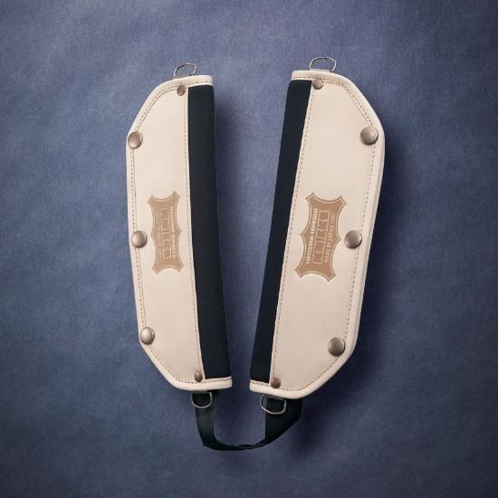 KNS-22S／ヌメ革後付ショルダーパットセット【ズレ防止タイプ】 - knicks