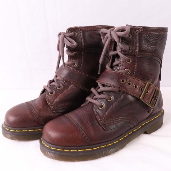 中古】dr.martens(ドクターマーチン)メンズ8ホールキャップトゥベルト
