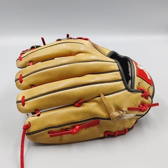 全紐交換済み】 ANTLER 硬式グローブ / 内野手用 型付け済み
