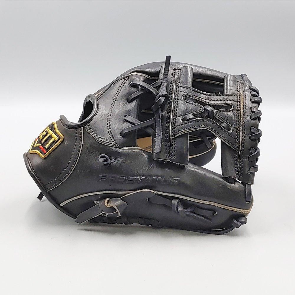硬式対応アップグレード済 (高校野球対応)】 ゼット 硬式グローブ / 内