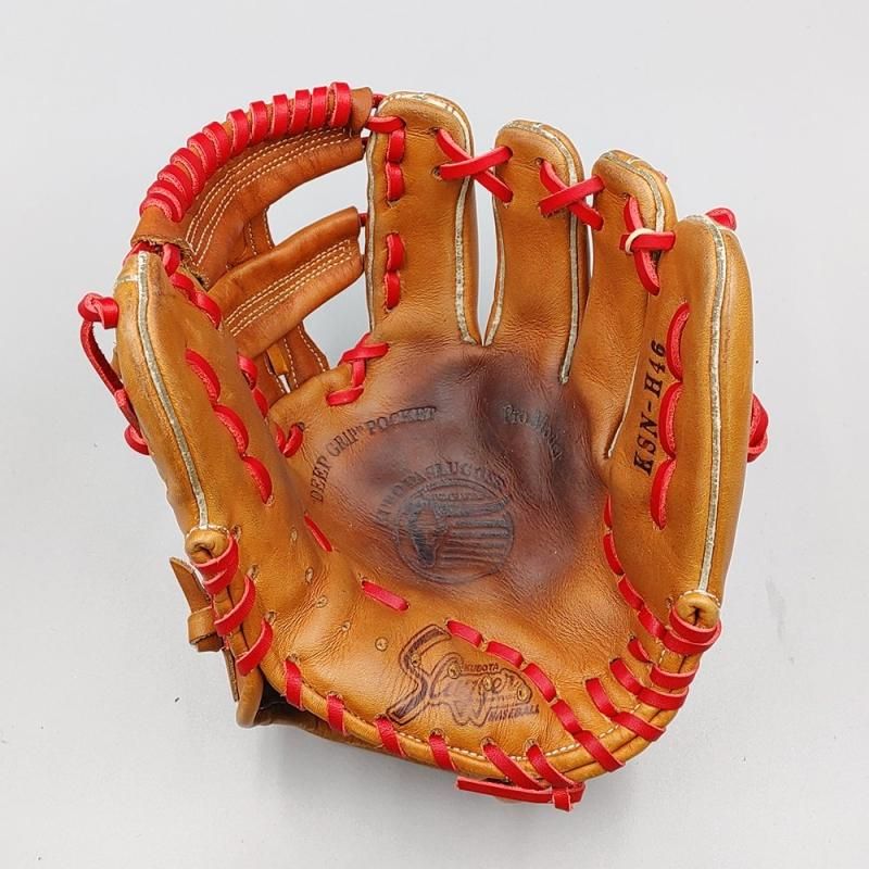 全紐交換済み】 スラッガー 軟式グローブ / 内野手用 型付け済み