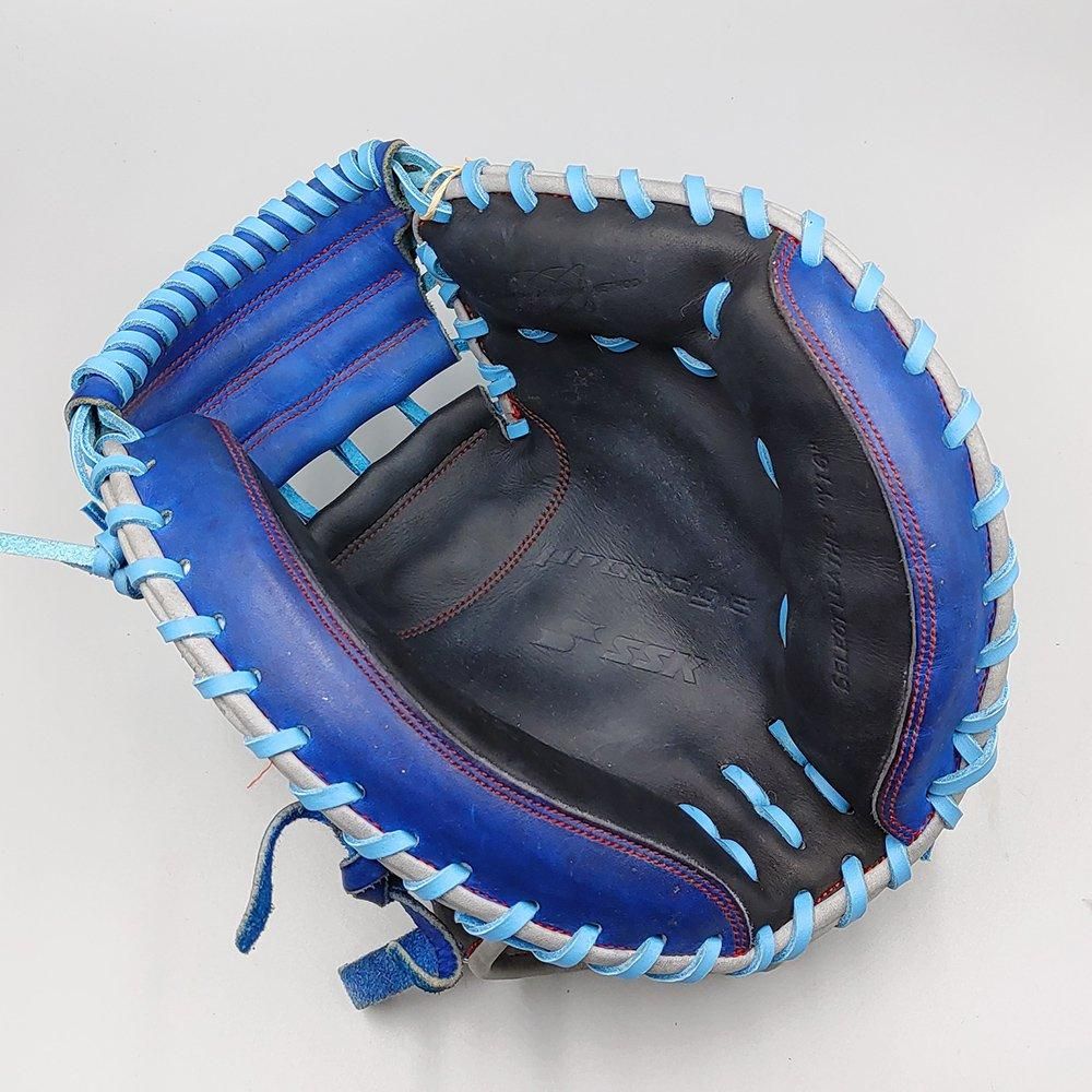 デザインリメイク済み】 SSK 軟式用 キャッチャーミット 型付け済み