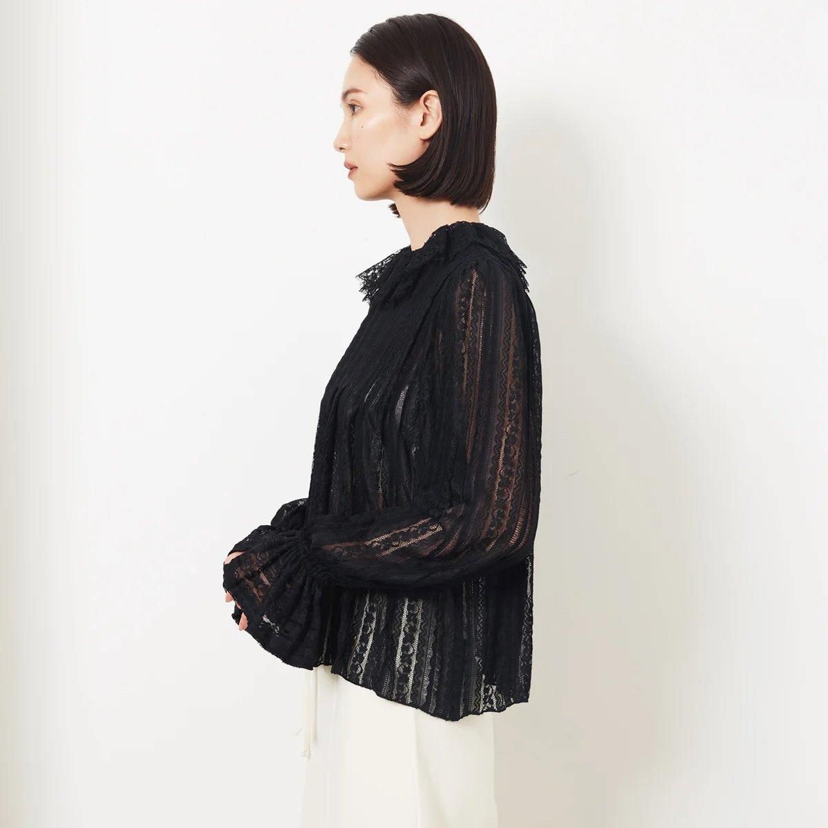 VENIT ヴェニット STRETCH LACE レースブラウス