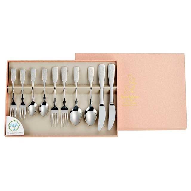 ピーターラビット】＜クラシックカトラリー＞ディナーペアセット10PCS