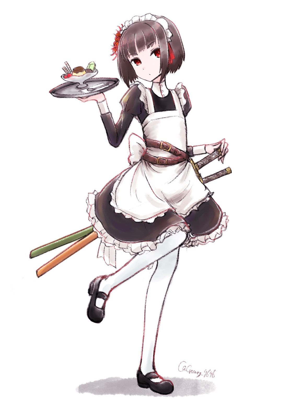 女性キャライラスト