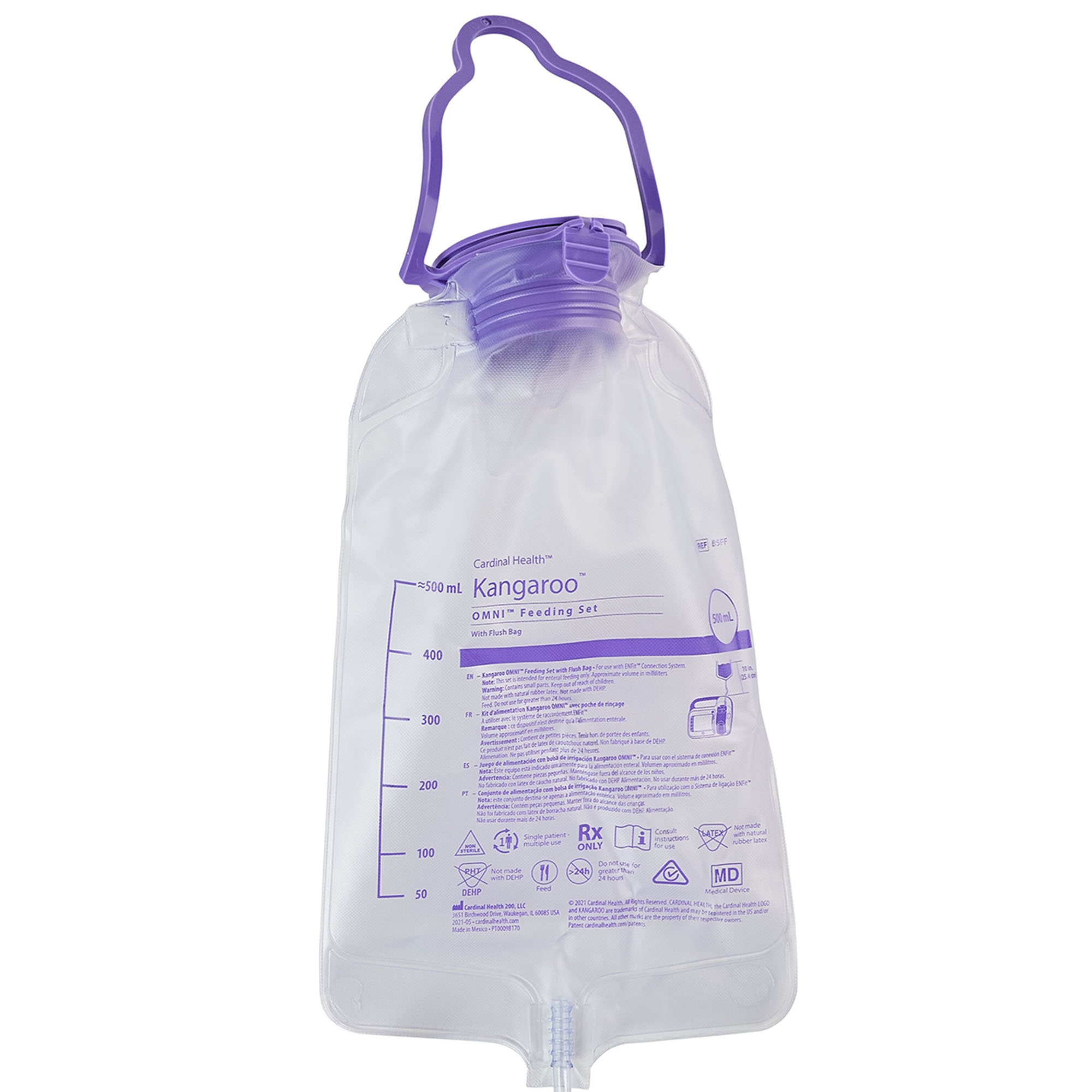 Enteral Feeding Pump Flush Bag Set Kangaroo OMNI™ - McKesson